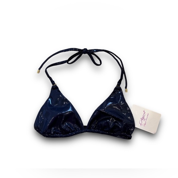 L’Agent by Agent Provocateur Monica Penelope Cruz Sevilla Bikini Top Navy Size S - Picture 1 of 13